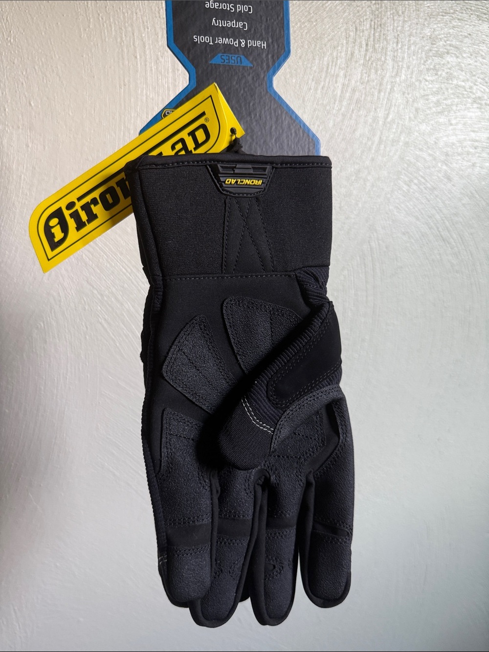 Men's Black Work Gloves